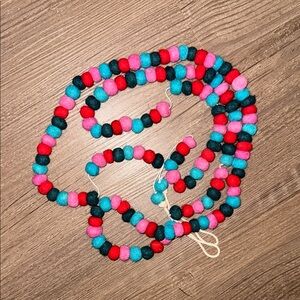 Colorful Felt Ball Garland